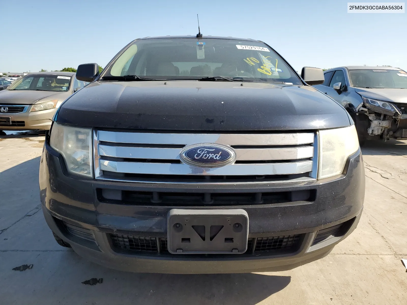 2FMDK3GC0ABA56304 2010 Ford Edge Se