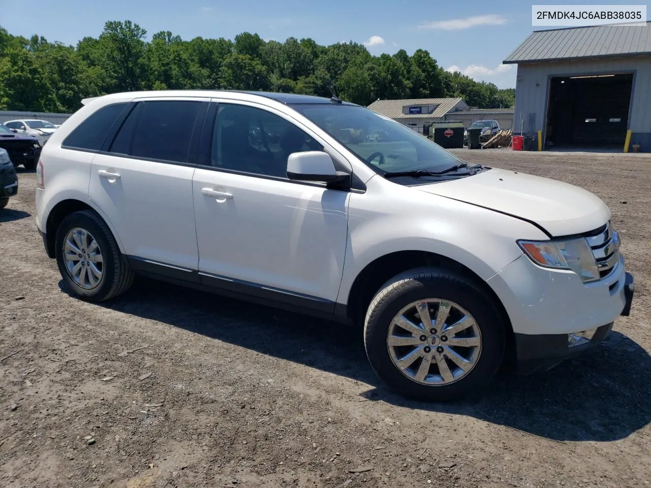 2010 Ford Edge Sel VIN: 2FMDK4JC6ABB38035 Lot: 61116544