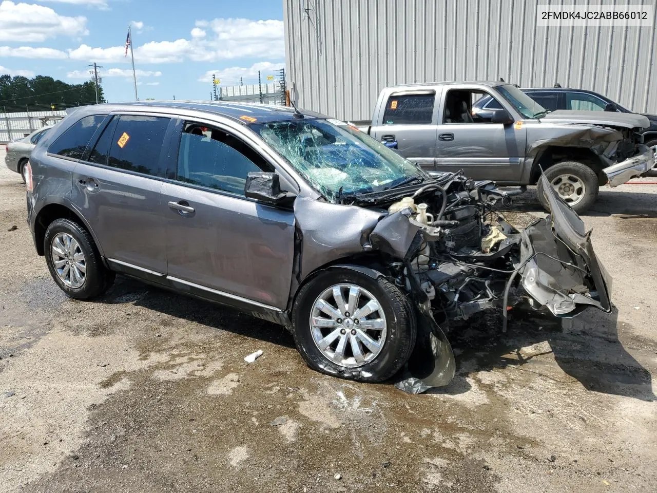 2010 Ford Edge Sel VIN: 2FMDK4JC2ABB66012 Lot: 61405354