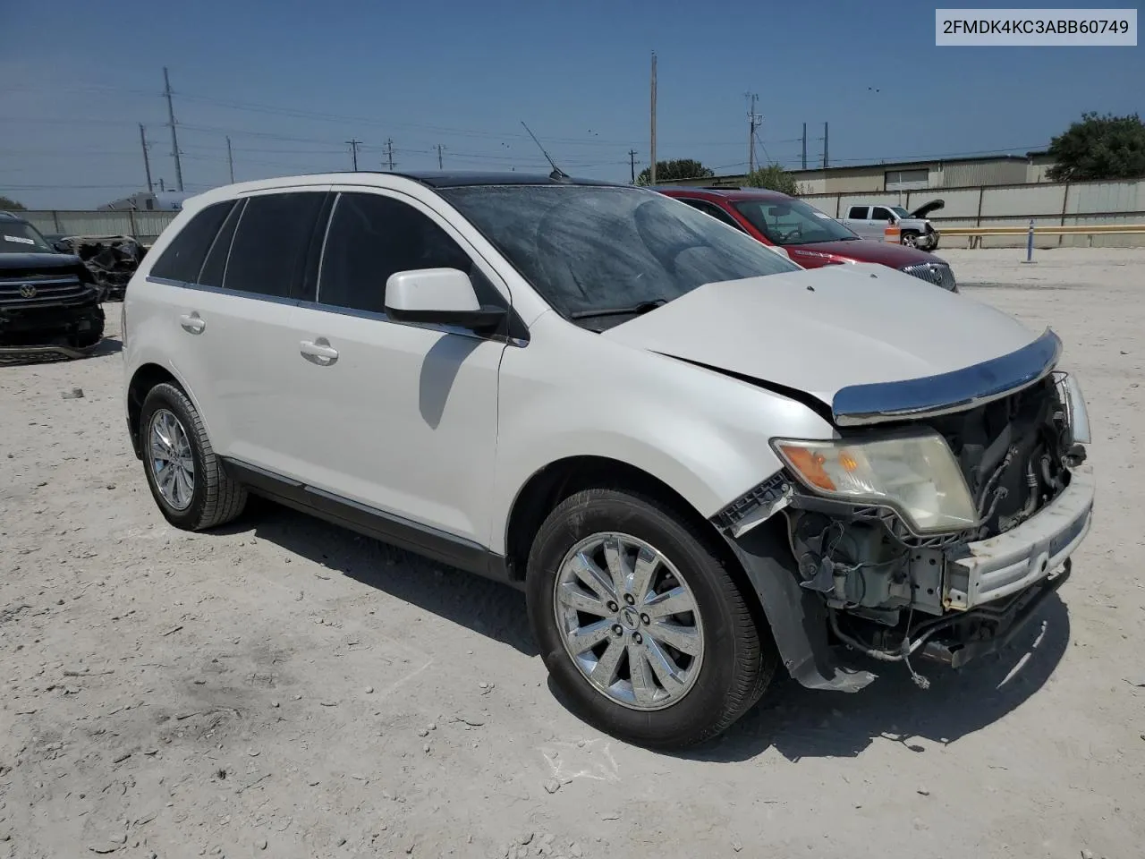 2010 Ford Edge Limited VIN: 2FMDK4KC3ABB60749 Lot: 61725754