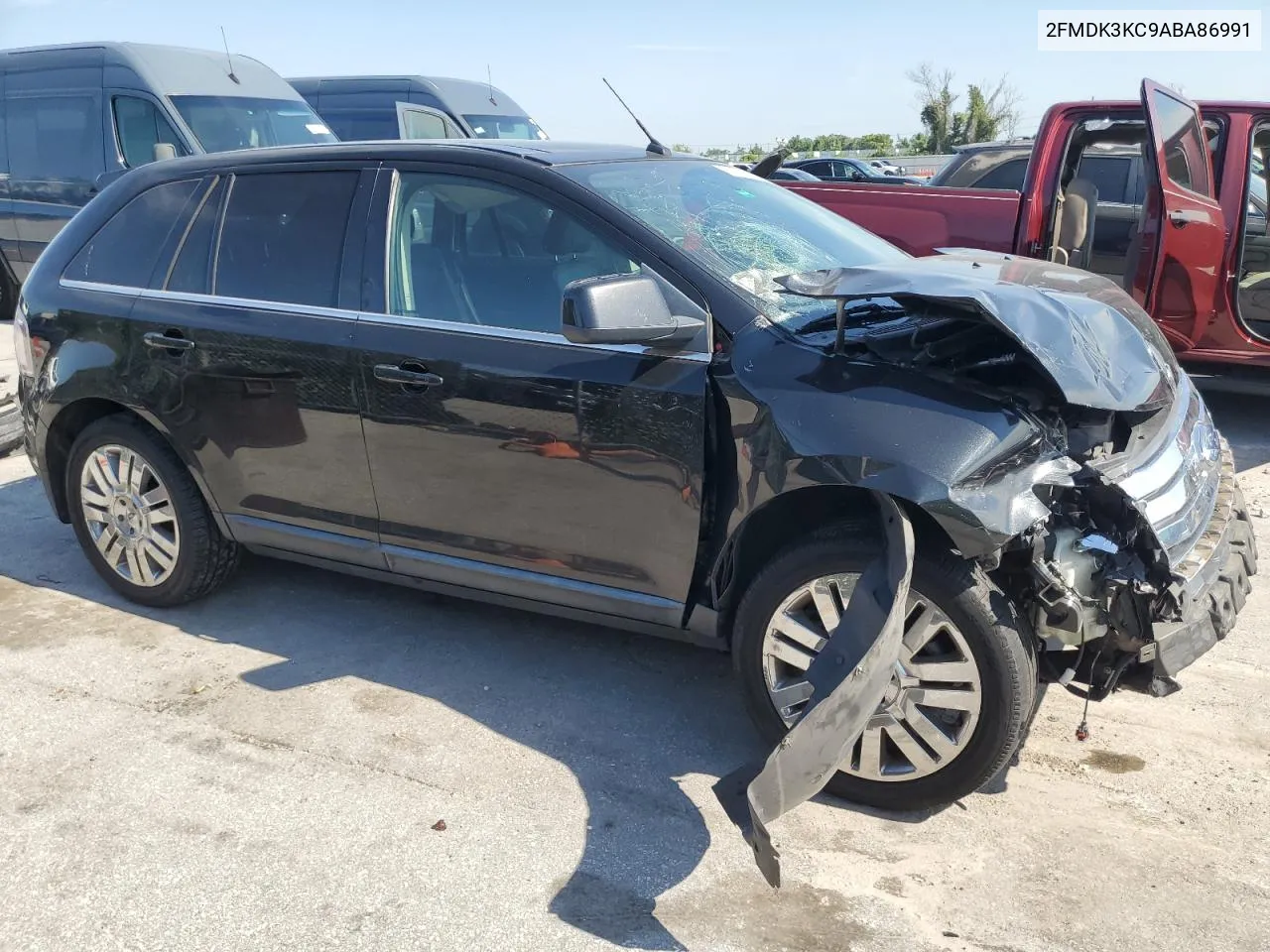 2010 Ford Edge Limited VIN: 2FMDK3KC9ABA86991 Lot: 61902494