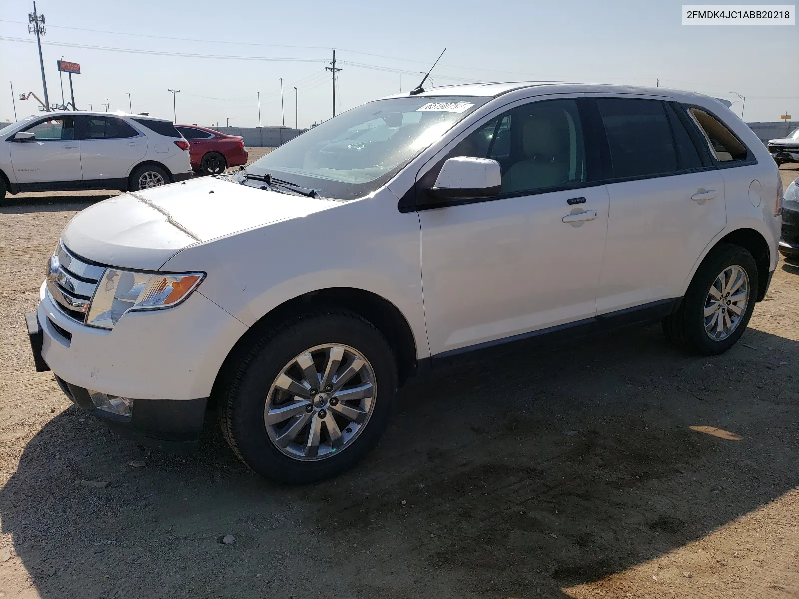 2010 Ford Edge Sel VIN: 2FMDK4JC1ABB20218 Lot: 65190754