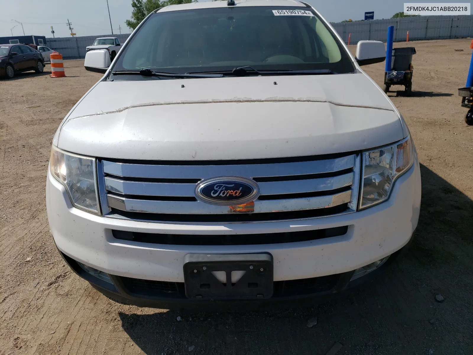 2010 Ford Edge Sel VIN: 2FMDK4JC1ABB20218 Lot: 65190754