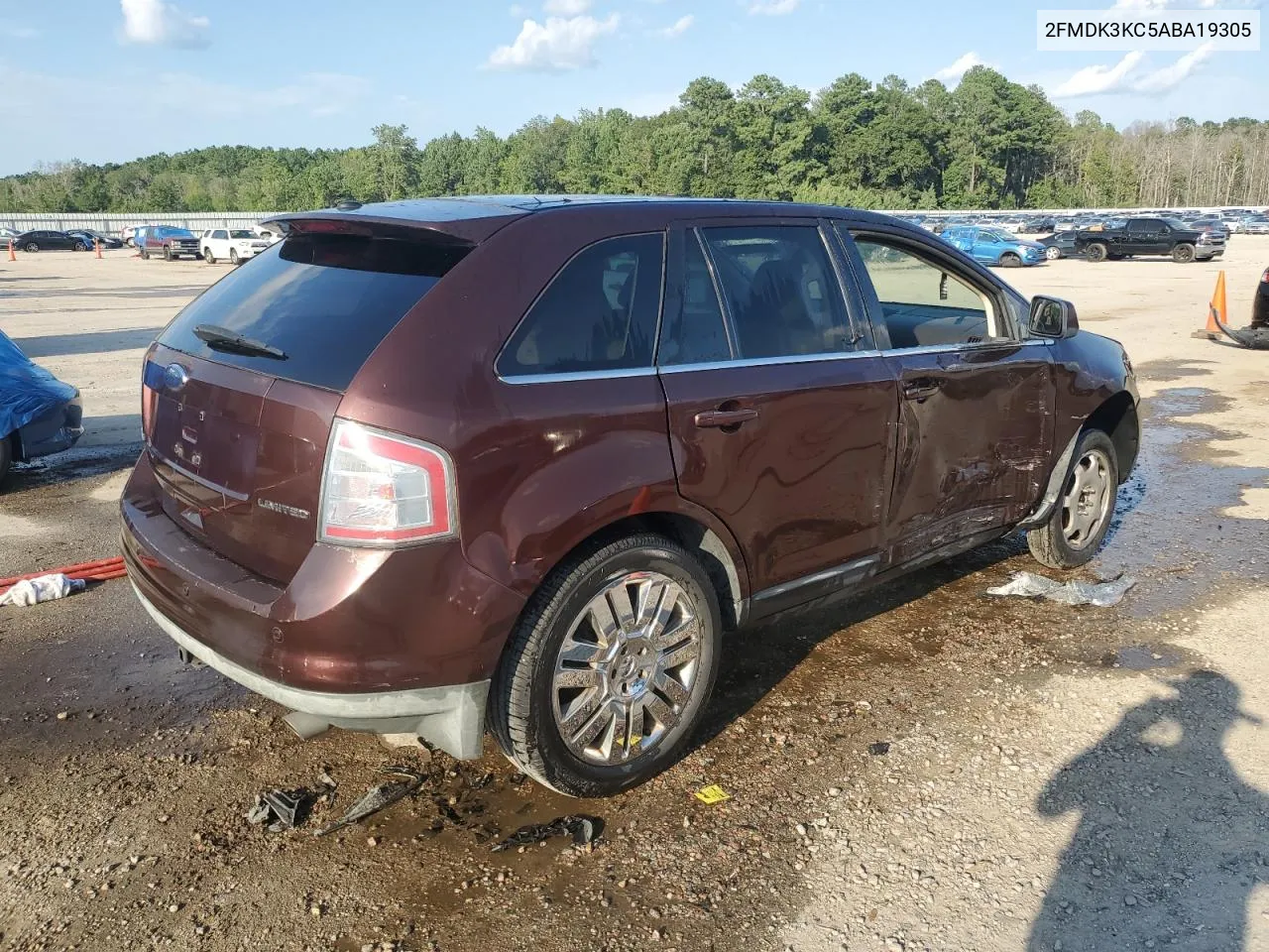 2010 Ford Edge Limited VIN: 2FMDK3KC5ABA19305 Lot: 65246454