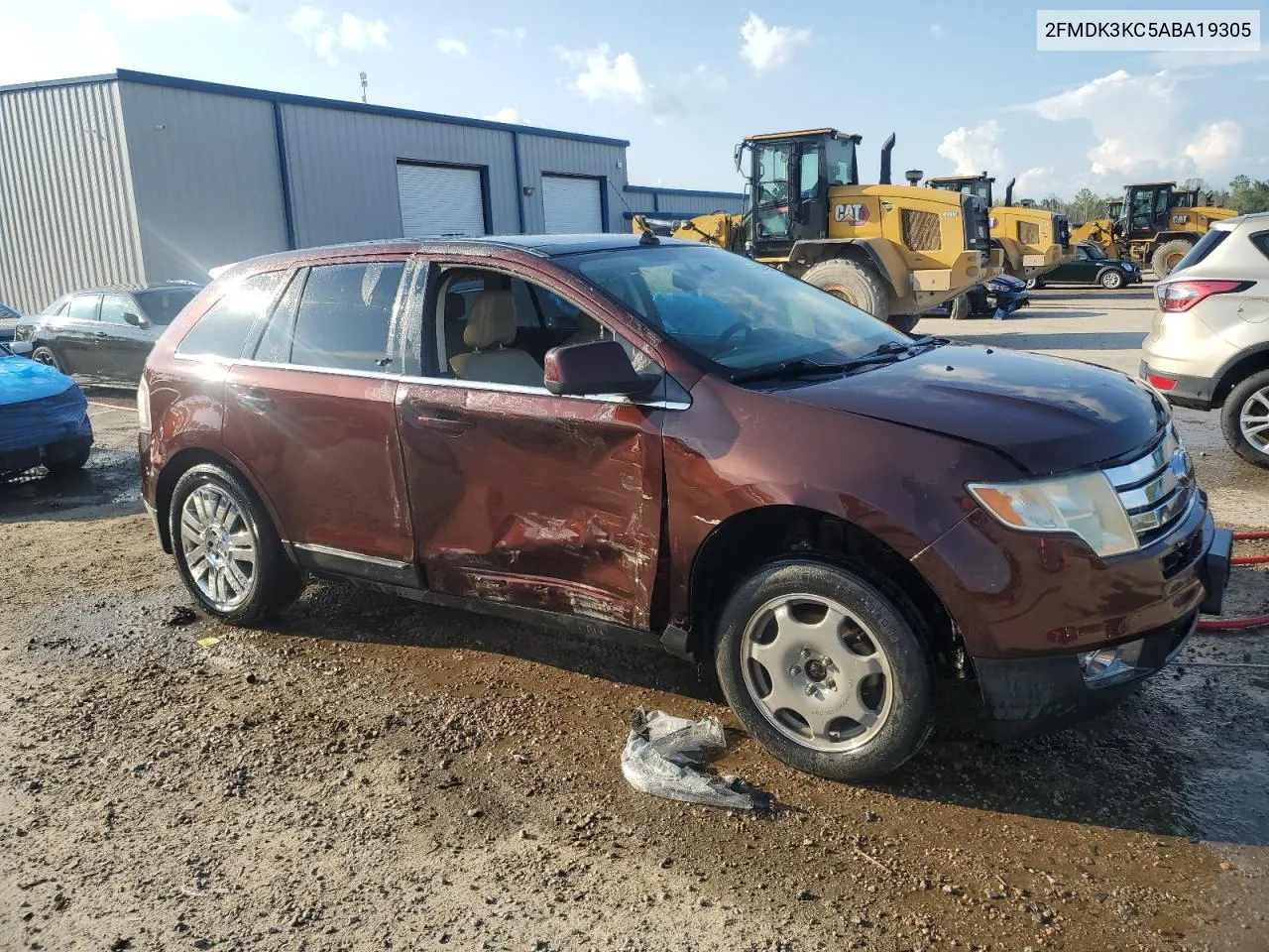 2010 Ford Edge Limited VIN: 2FMDK3KC5ABA19305 Lot: 65246454