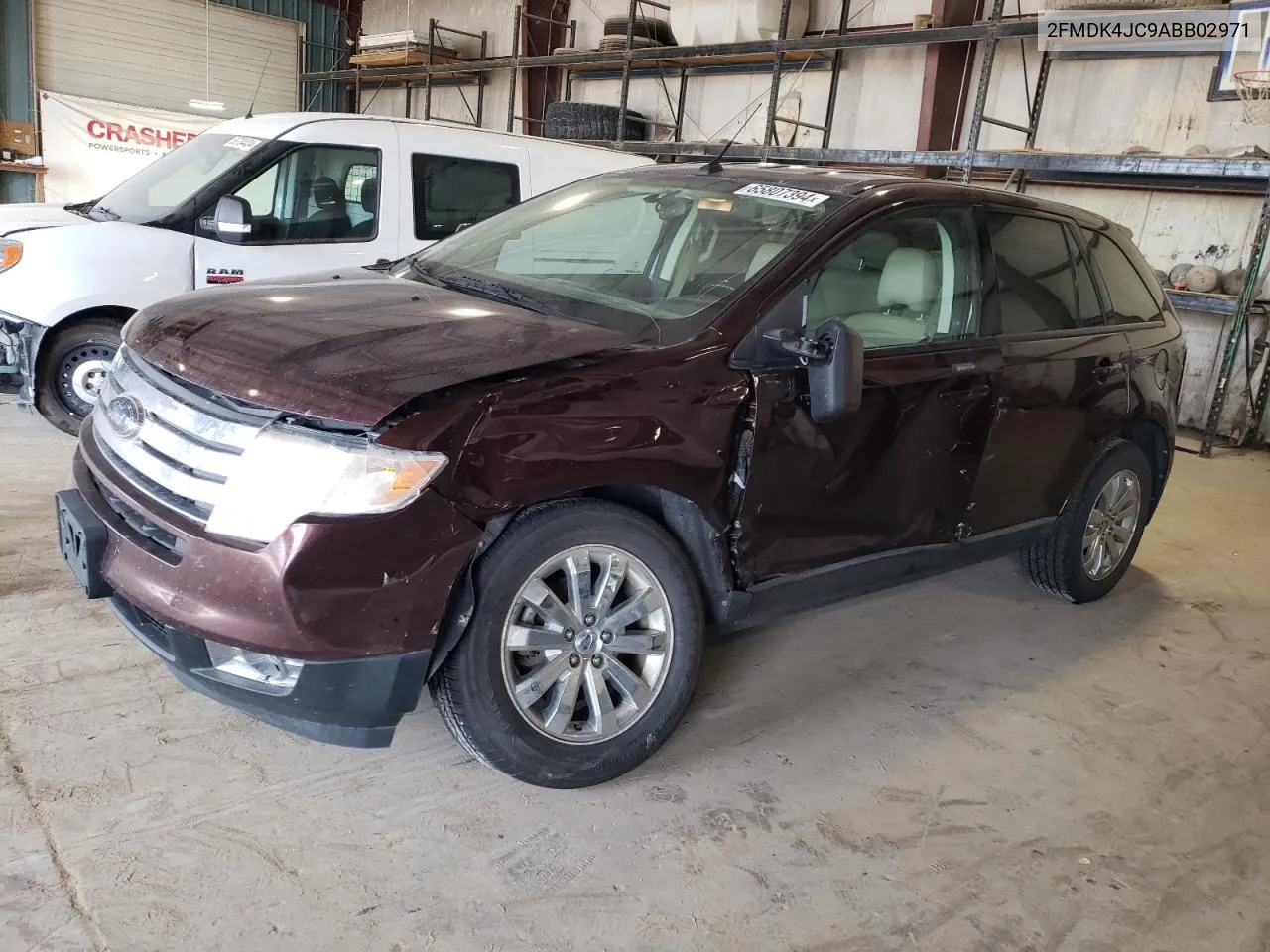 2010 Ford Edge Sel VIN: 2FMDK4JC9ABB02971 Lot: 65807394