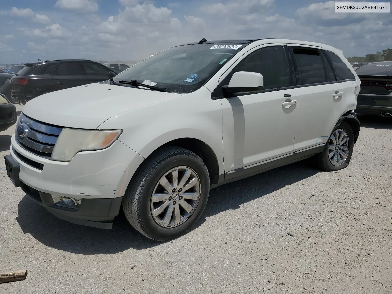 2010 Ford Edge Sel VIN: 2FMDK3JC2ABB41671 Lot: 65846934