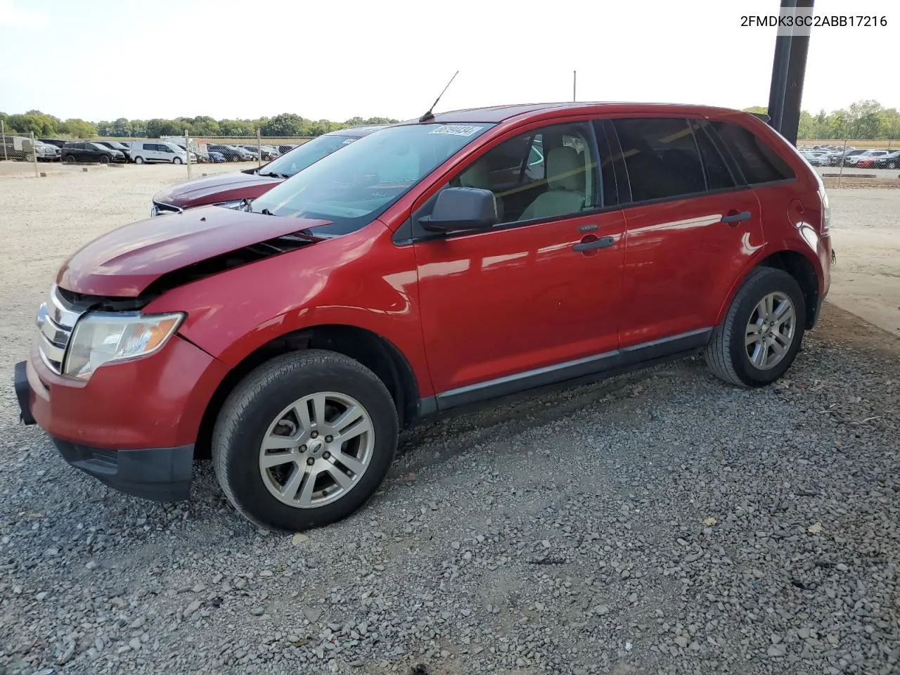 2010 Ford Edge Se VIN: 2FMDK3GC2ABB17216 Lot: 66194434