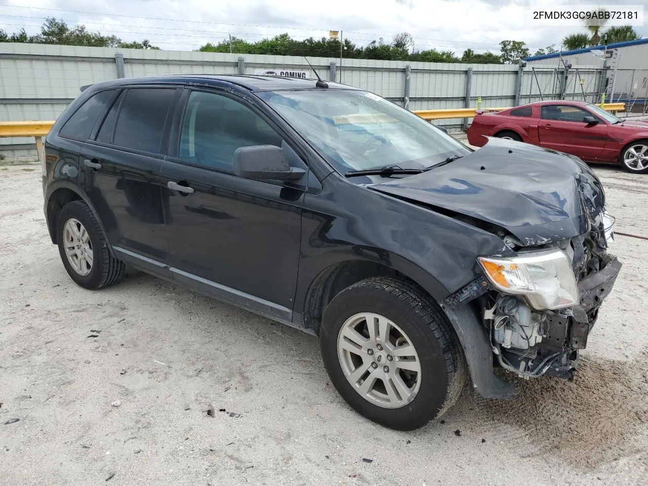 2010 Ford Edge Se VIN: 2FMDK3GC9ABB72181 Lot: 66242164