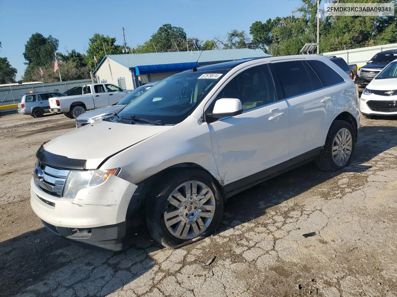 2010 Ford Edge Limited VIN: 2FMDK3KC3ABA09341 Lot: 67579674