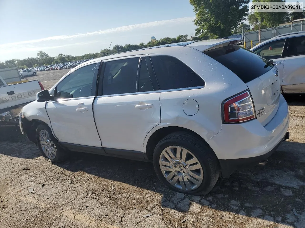 2010 Ford Edge Limited VIN: 2FMDK3KC3ABA09341 Lot: 67579674