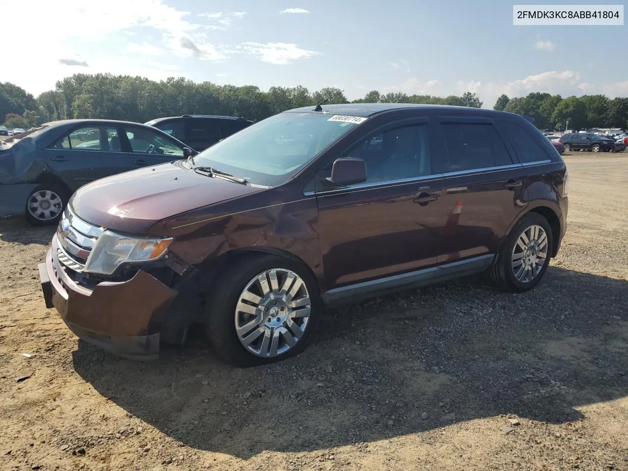 2010 Ford Edge Limited VIN: 2FMDK3KC8ABB41804 Lot: 68030714