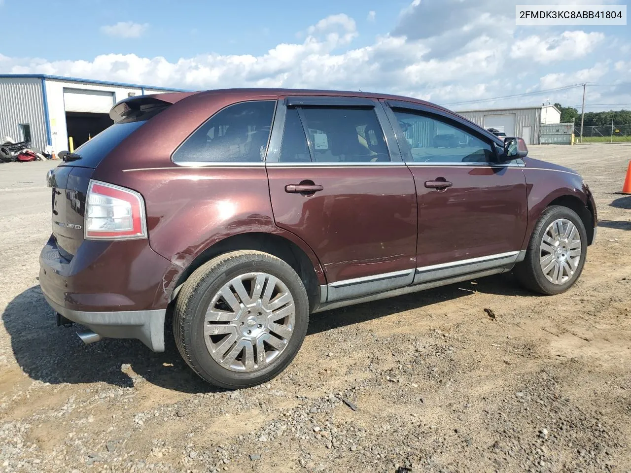 2010 Ford Edge Limited VIN: 2FMDK3KC8ABB41804 Lot: 68030714