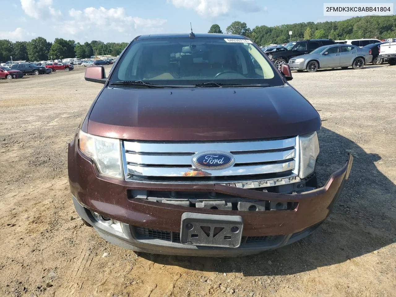 2010 Ford Edge Limited VIN: 2FMDK3KC8ABB41804 Lot: 68030714