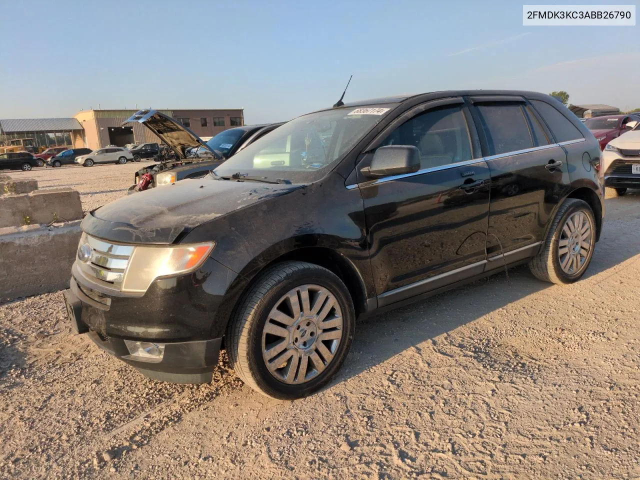 2010 Ford Edge Limited VIN: 2FMDK3KC3ABB26790 Lot: 68367174