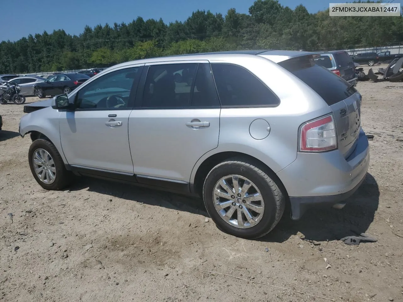 2010 Ford Edge Sel VIN: 2FMDK3JCXABA12447 Lot: 68557314