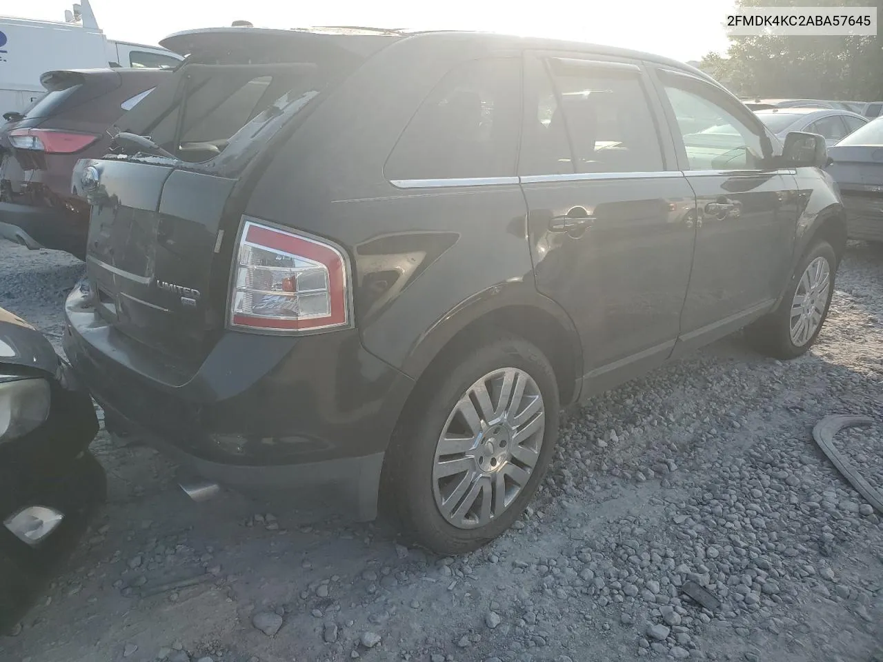 2FMDK4KC2ABA57645 2010 Ford Edge Limited