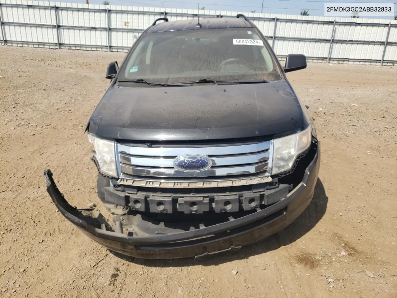 2010 Ford Edge Se VIN: 2FMDK3GC2ABB32833 Lot: 68842824