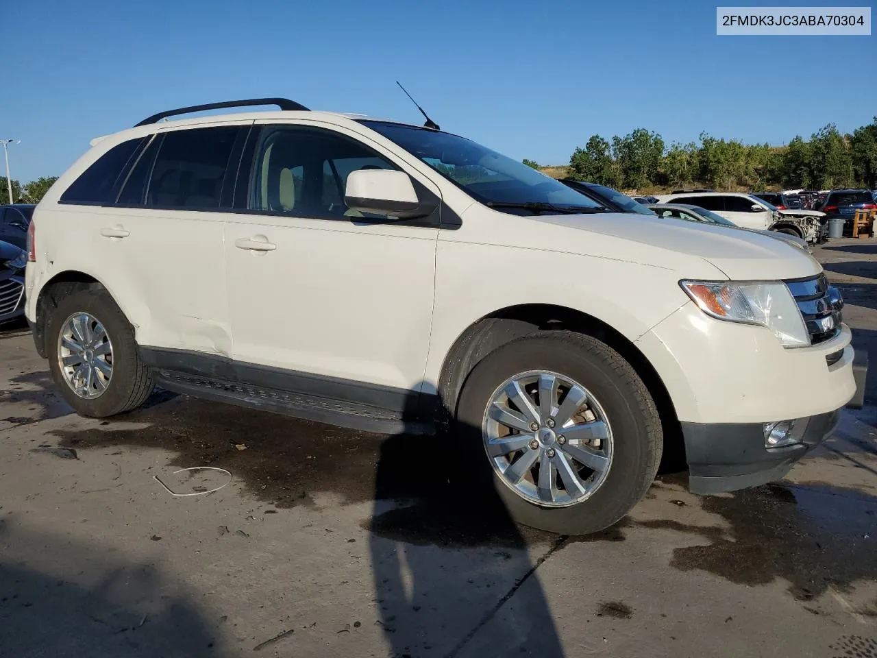 2010 Ford Edge Sel VIN: 2FMDK3JC3ABA70304 Lot: 68905964