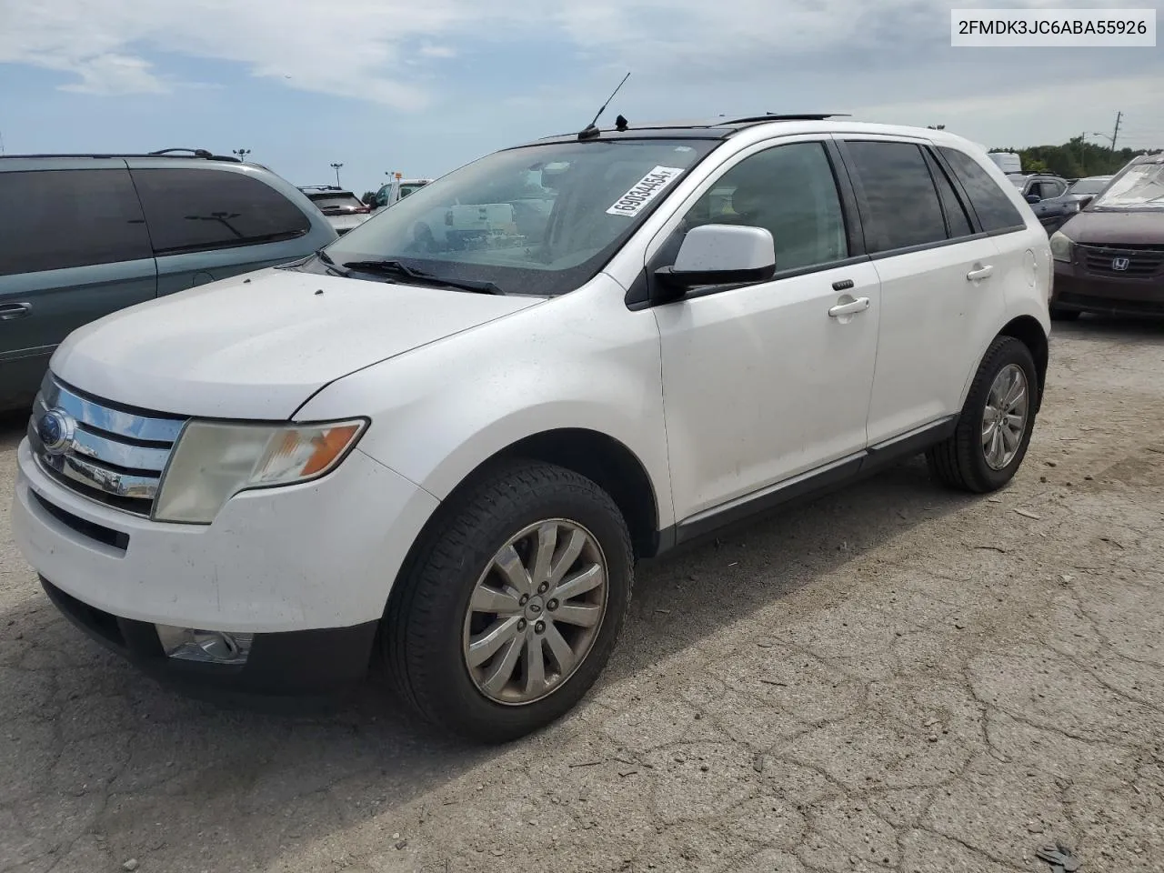 2010 Ford Edge Sel VIN: 2FMDK3JC6ABA55926 Lot: 69034454