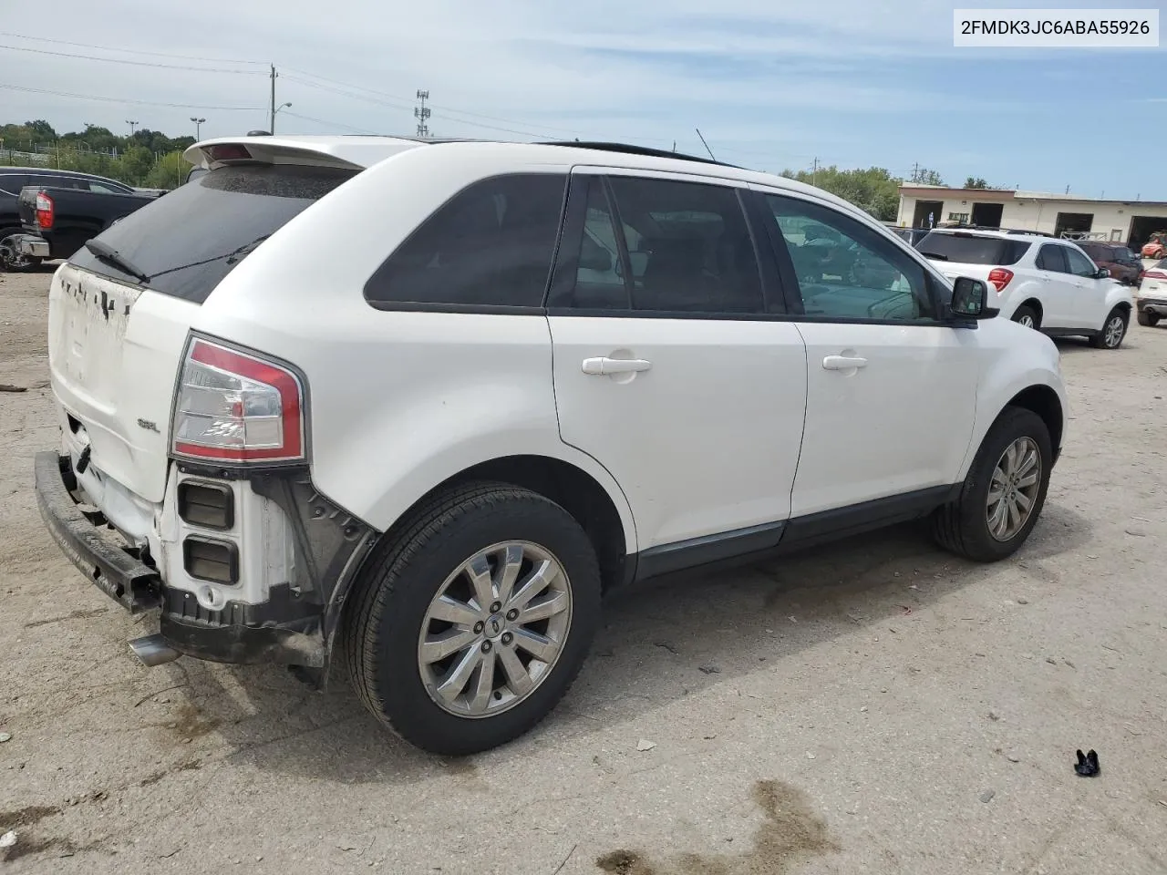 2010 Ford Edge Sel VIN: 2FMDK3JC6ABA55926 Lot: 69034454