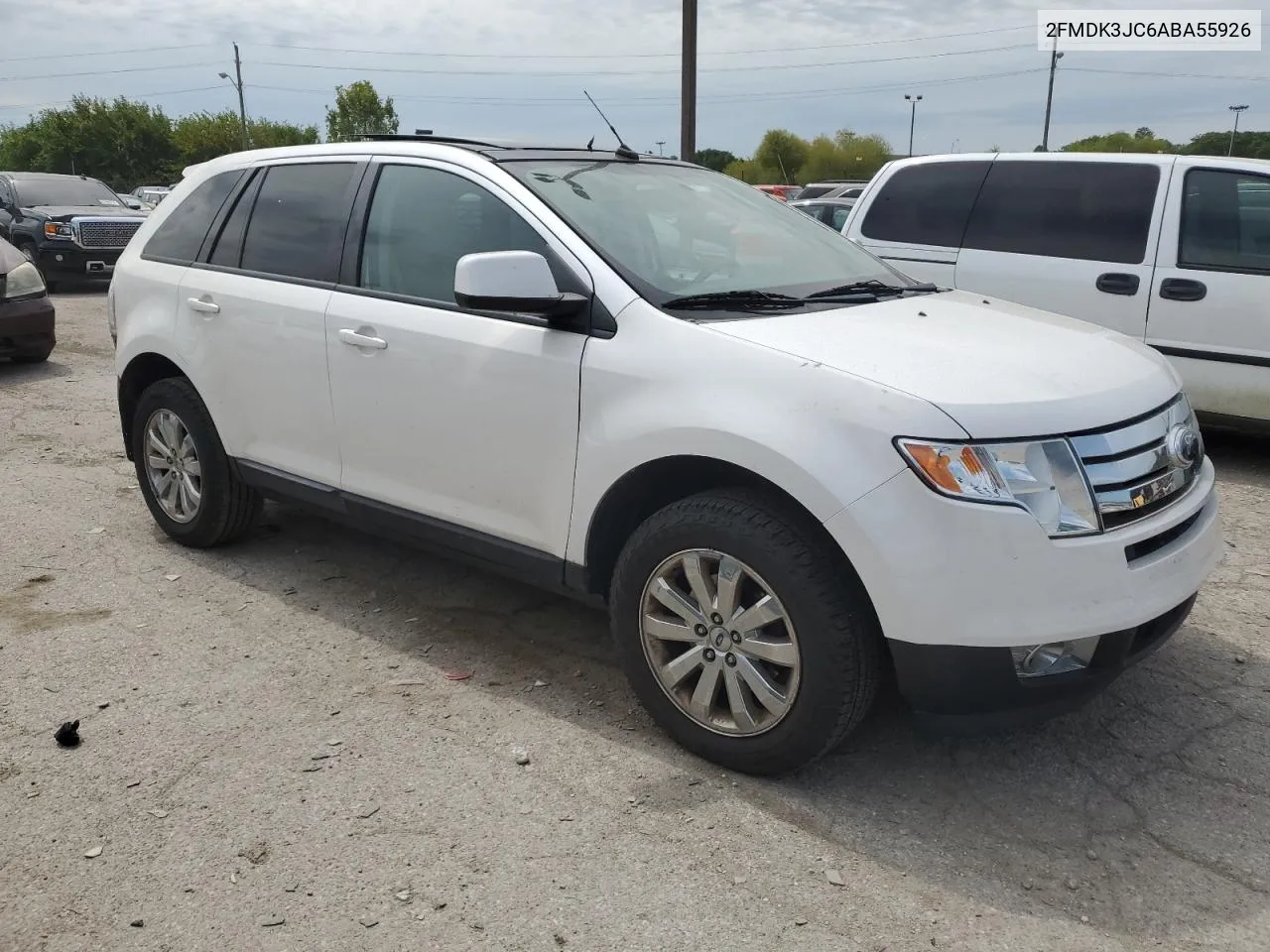 2010 Ford Edge Sel VIN: 2FMDK3JC6ABA55926 Lot: 69034454