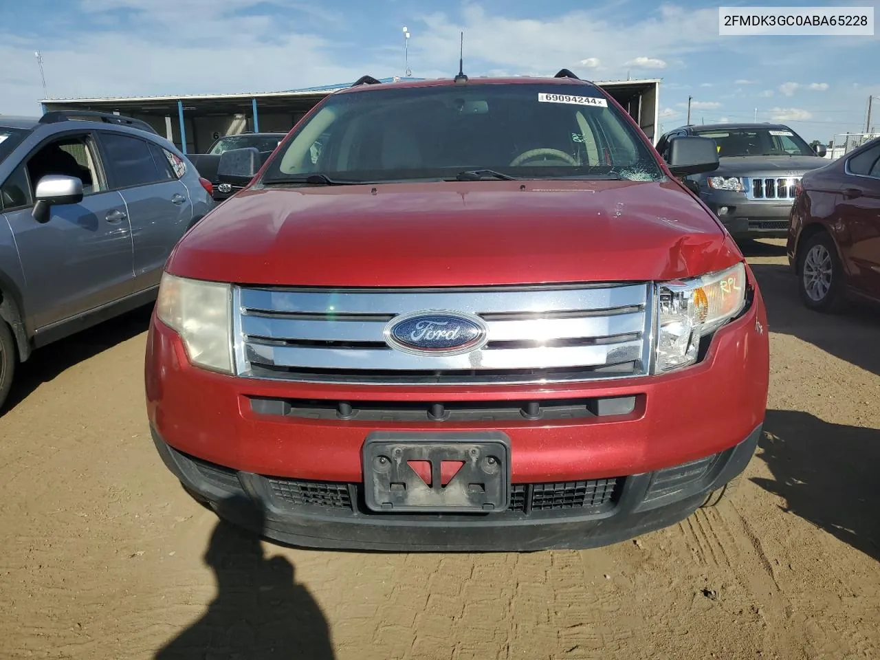 2010 Ford Edge Se VIN: 2FMDK3GC0ABA65228 Lot: 69094244