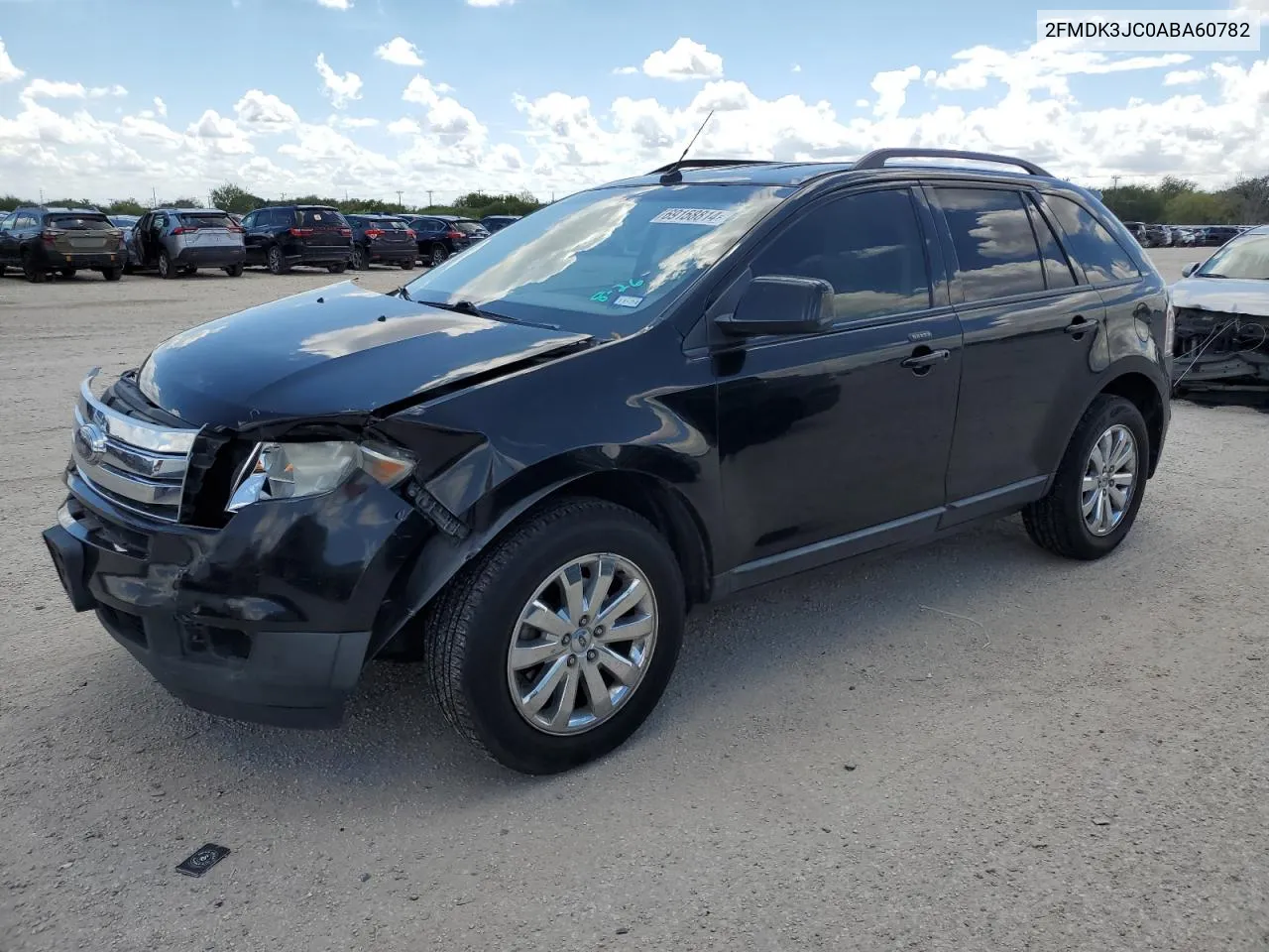 2010 Ford Edge Sel VIN: 2FMDK3JC0ABA60782 Lot: 69158814