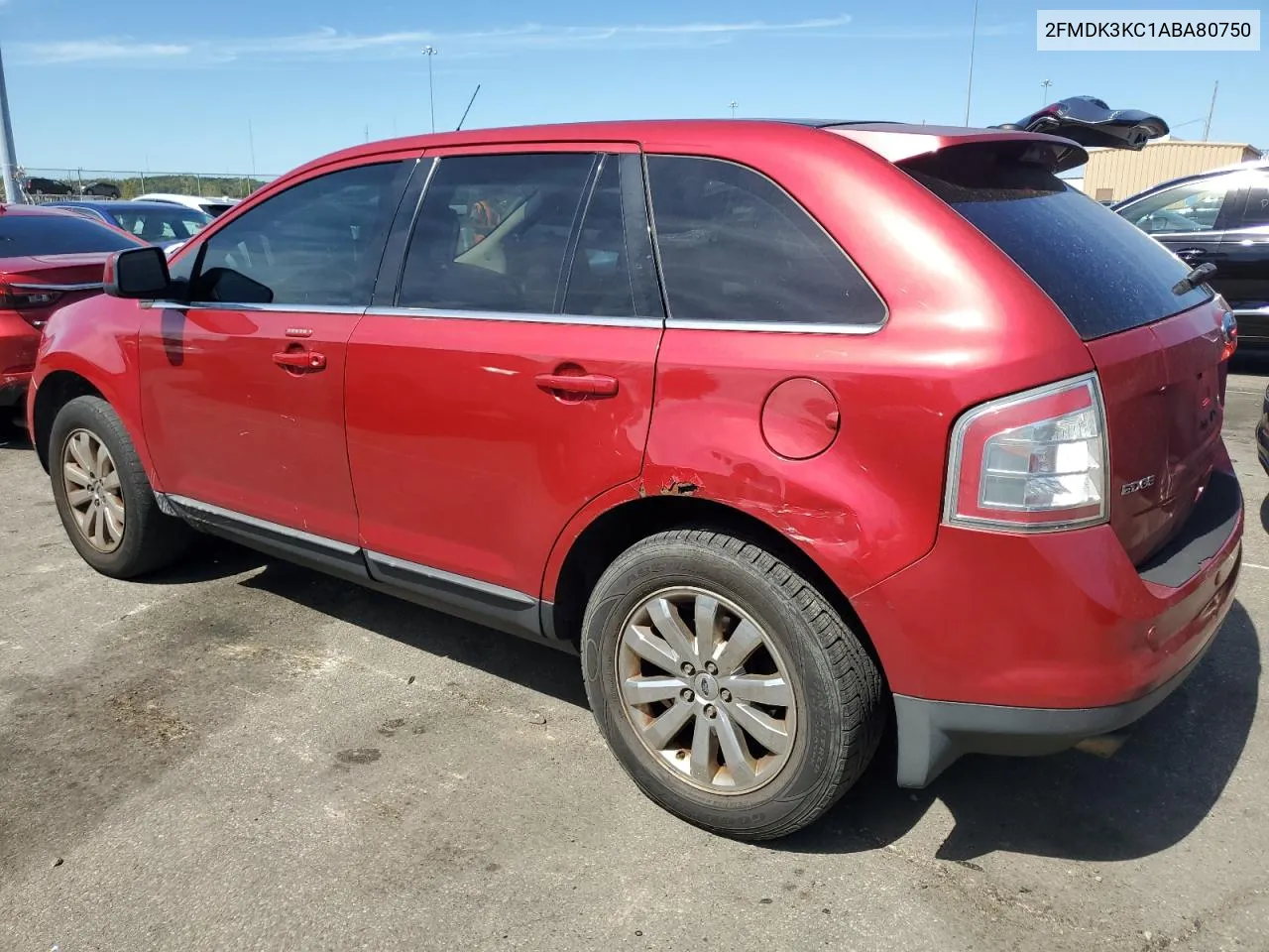 2010 Ford Edge Limited VIN: 2FMDK3KC1ABA80750 Lot: 70204914