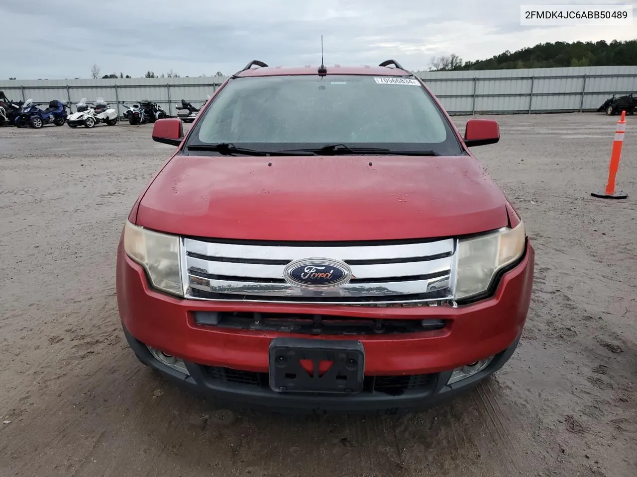 2010 Ford Edge Sel VIN: 2FMDK4JC6ABB50489 Lot: 70566834