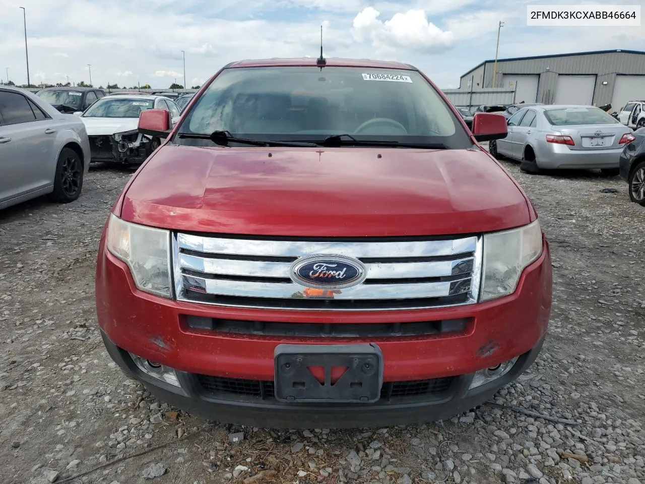 2010 Ford Edge Limited VIN: 2FMDK3KCXABB46664 Lot: 70684224