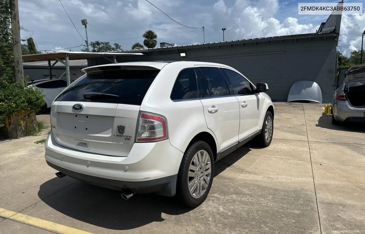 2010 Ford Edge Limited VIN: 2FMDK4KC3ABB63750 Lot: 71317634