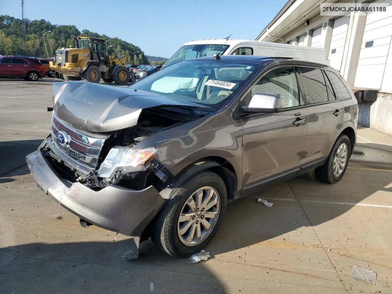 2010 Ford Edge Sel VIN: 2FMDK3JC4ABA61188 Lot: 71464024