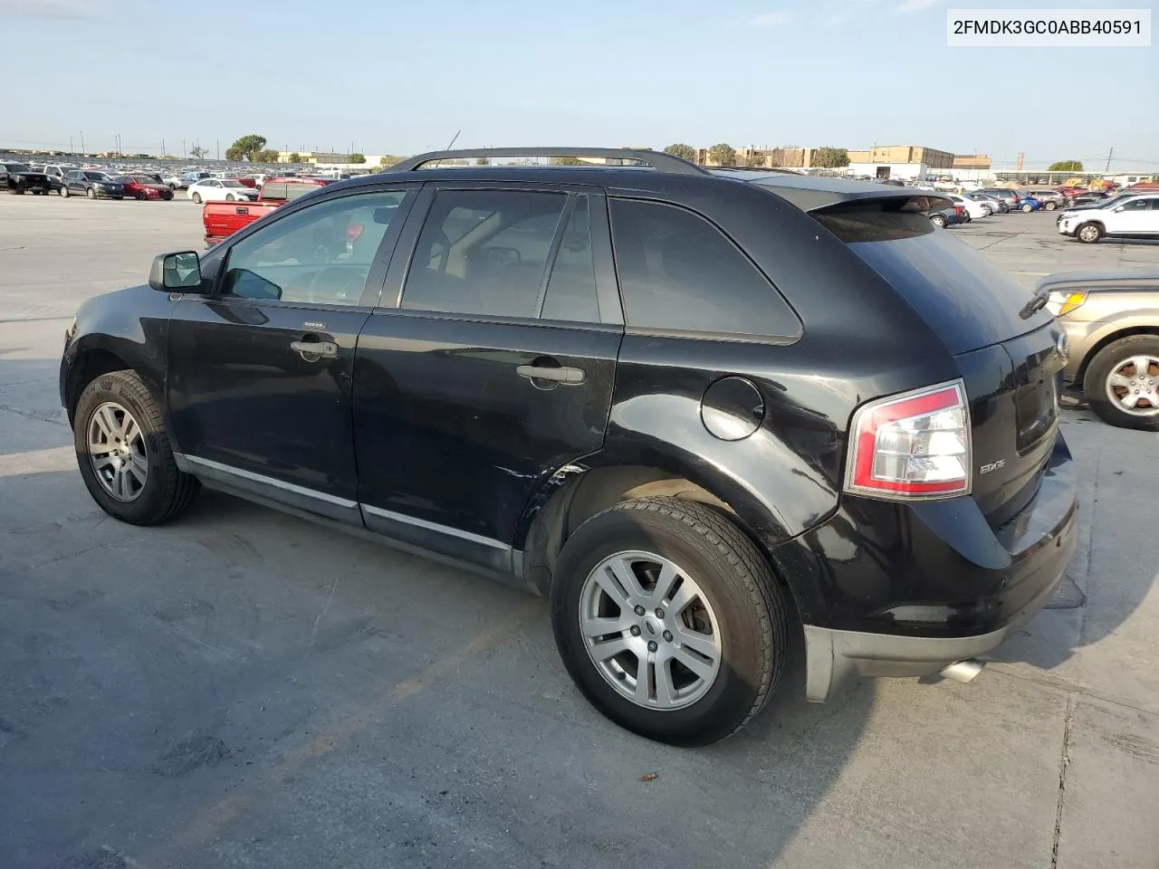 2010 Ford Edge Se VIN: 2FMDK3GC0ABB40591 Lot: 71839824