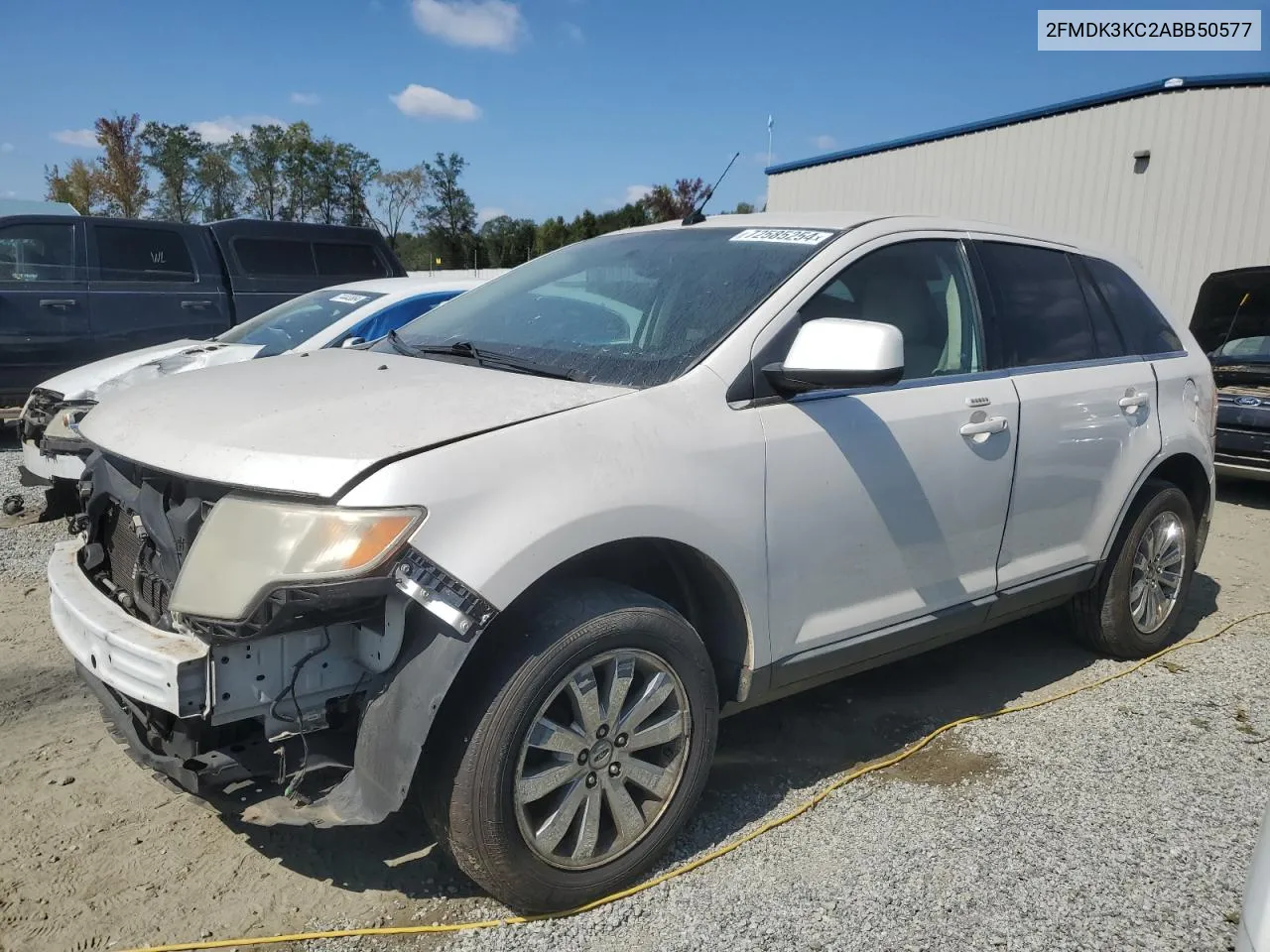 2010 Ford Edge Limited VIN: 2FMDK3KC2ABB50577 Lot: 72585254