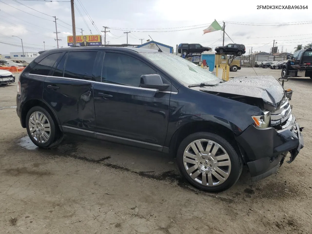 2010 Ford Edge Limited VIN: 2FMDK3KCXABA96364 Lot: 72635574