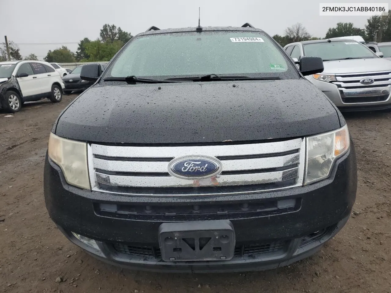 2010 Ford Edge Sel VIN: 2FMDK3JC1ABB40186 Lot: 73194984