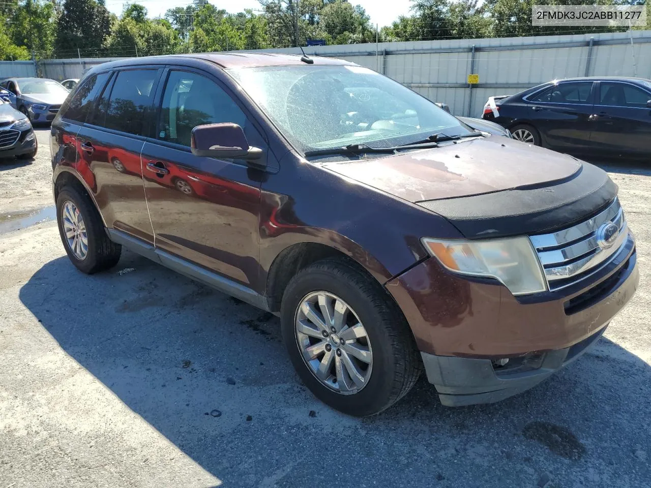 2010 Ford Edge Sel VIN: 2FMDK3JC2ABB11277 Lot: 73216594