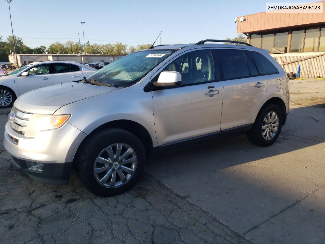 2010 Ford Edge Sel VIN: 2FMDK4JC6ABA95123 Lot: 73284344