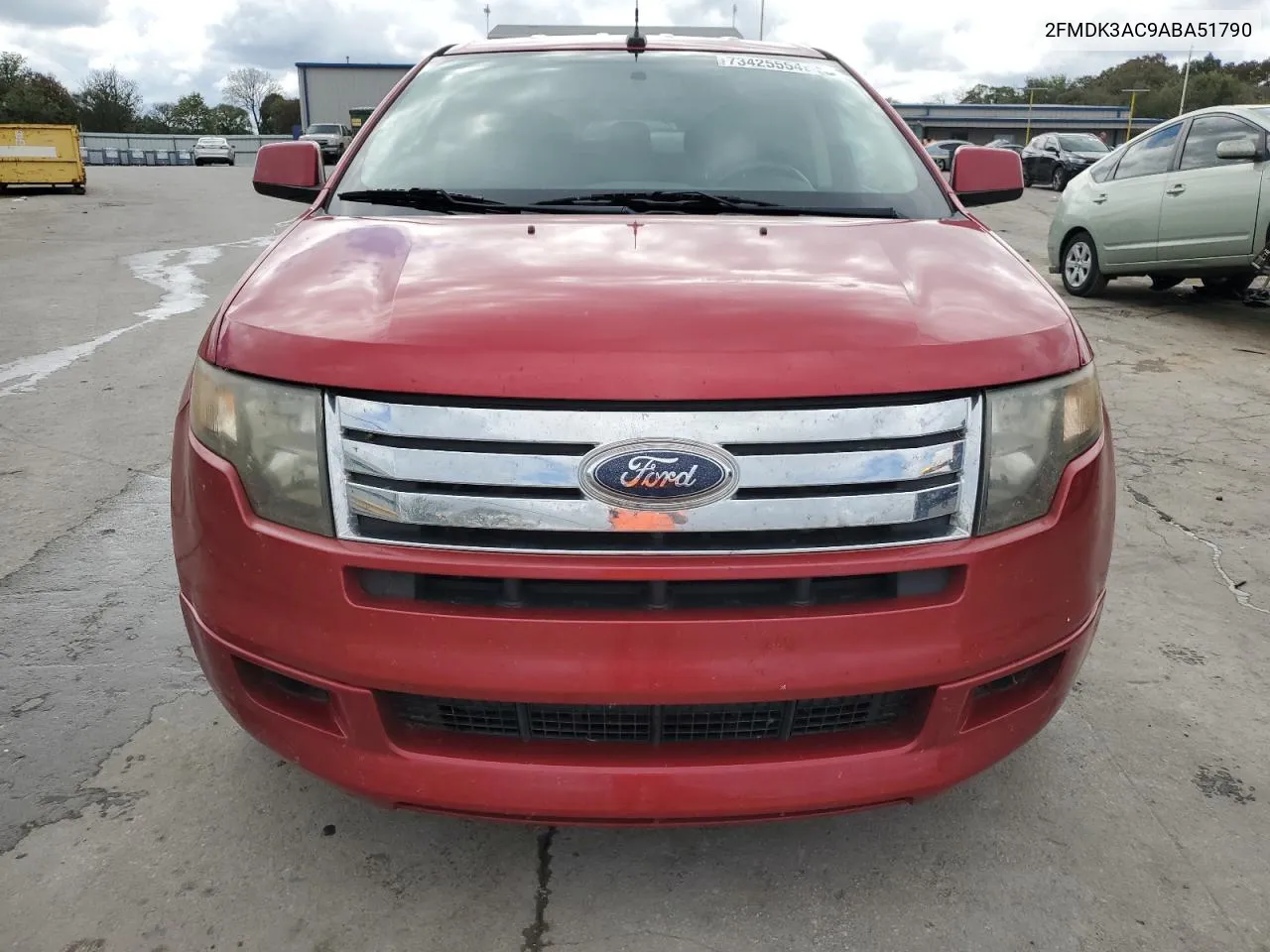 2010 Ford Edge Sport VIN: 2FMDK3AC9ABA51790 Lot: 73425554