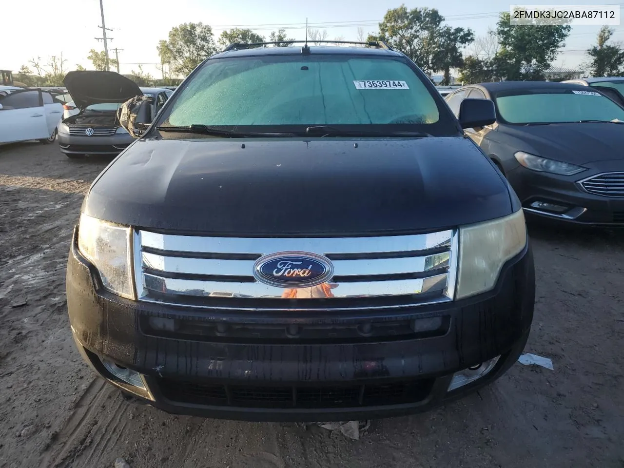 2010 Ford Edge Sel VIN: 2FMDK3JC2ABA87112 Lot: 73639744