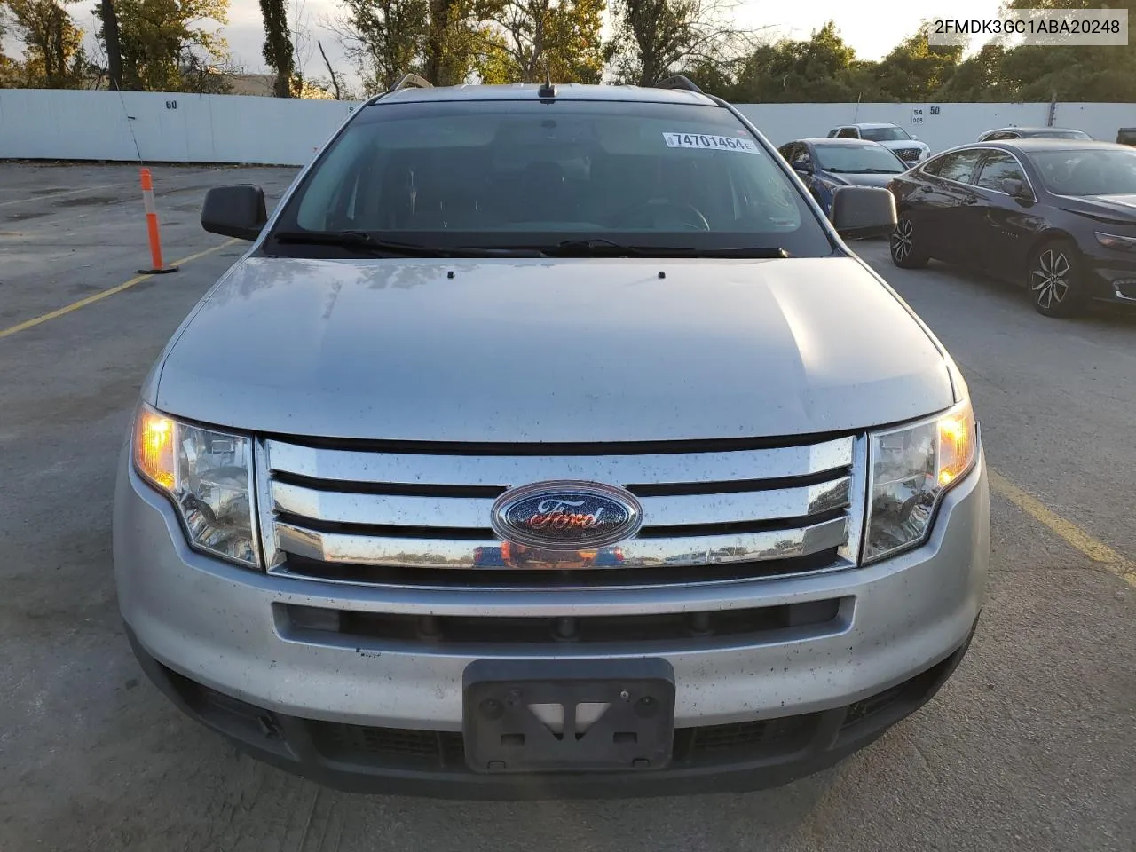 2010 Ford Edge Se VIN: 2FMDK3GC1ABA20248 Lot: 74701464