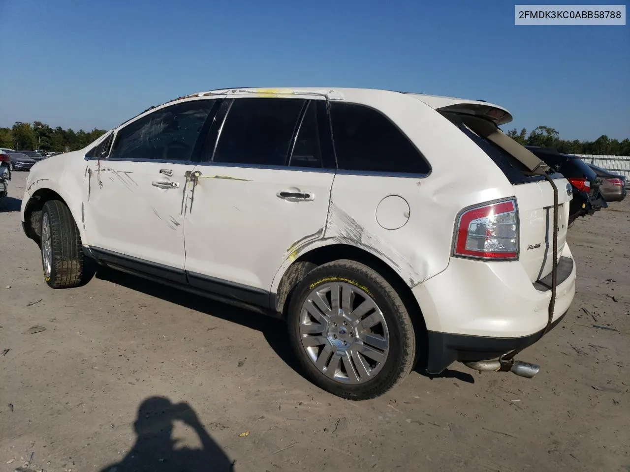 2010 Ford Edge Limited VIN: 2FMDK3KC0ABB58788 Lot: 74763074