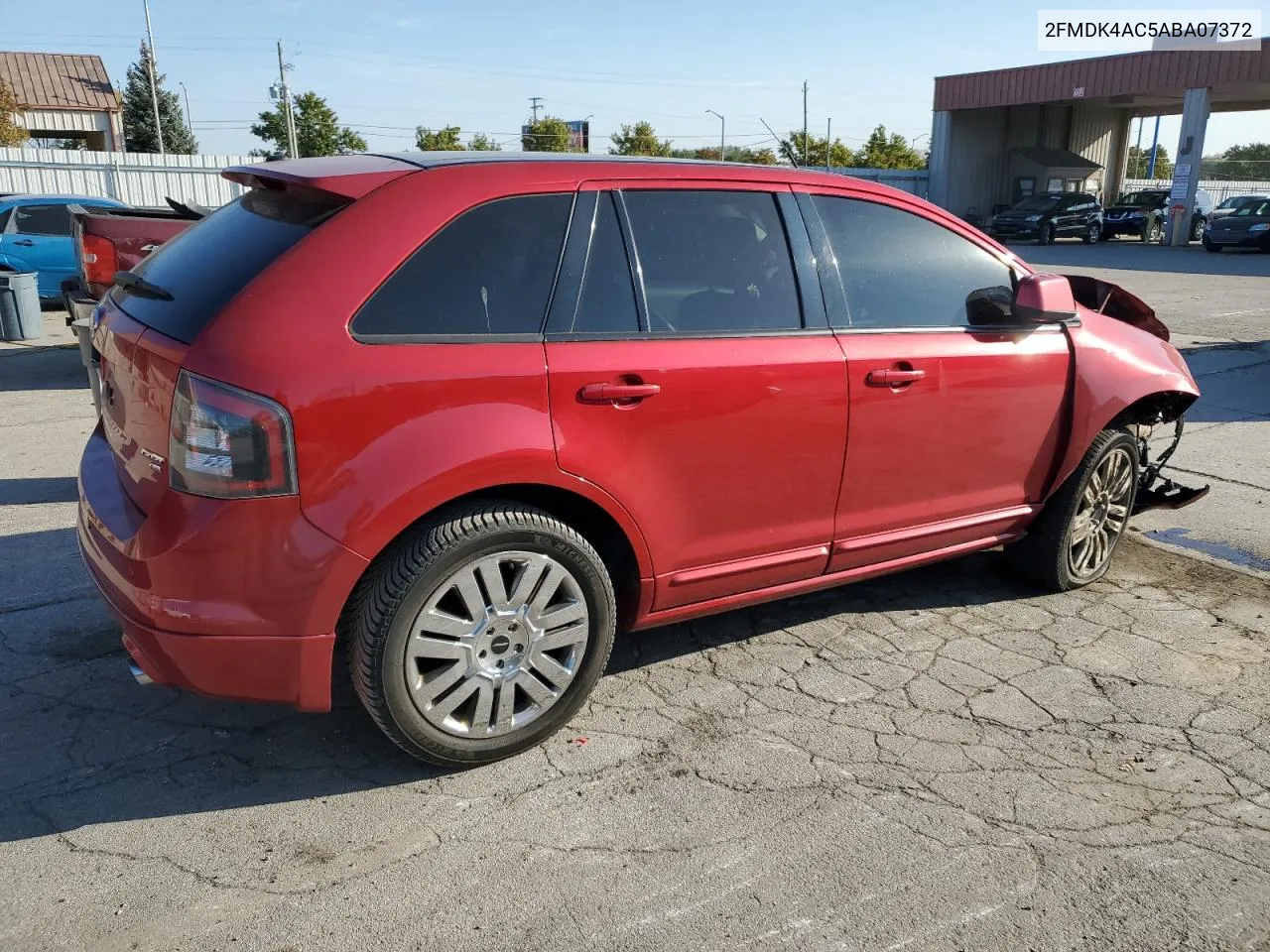 2010 Ford Edge Sport VIN: 2FMDK4AC5ABA07372 Lot: 75436264