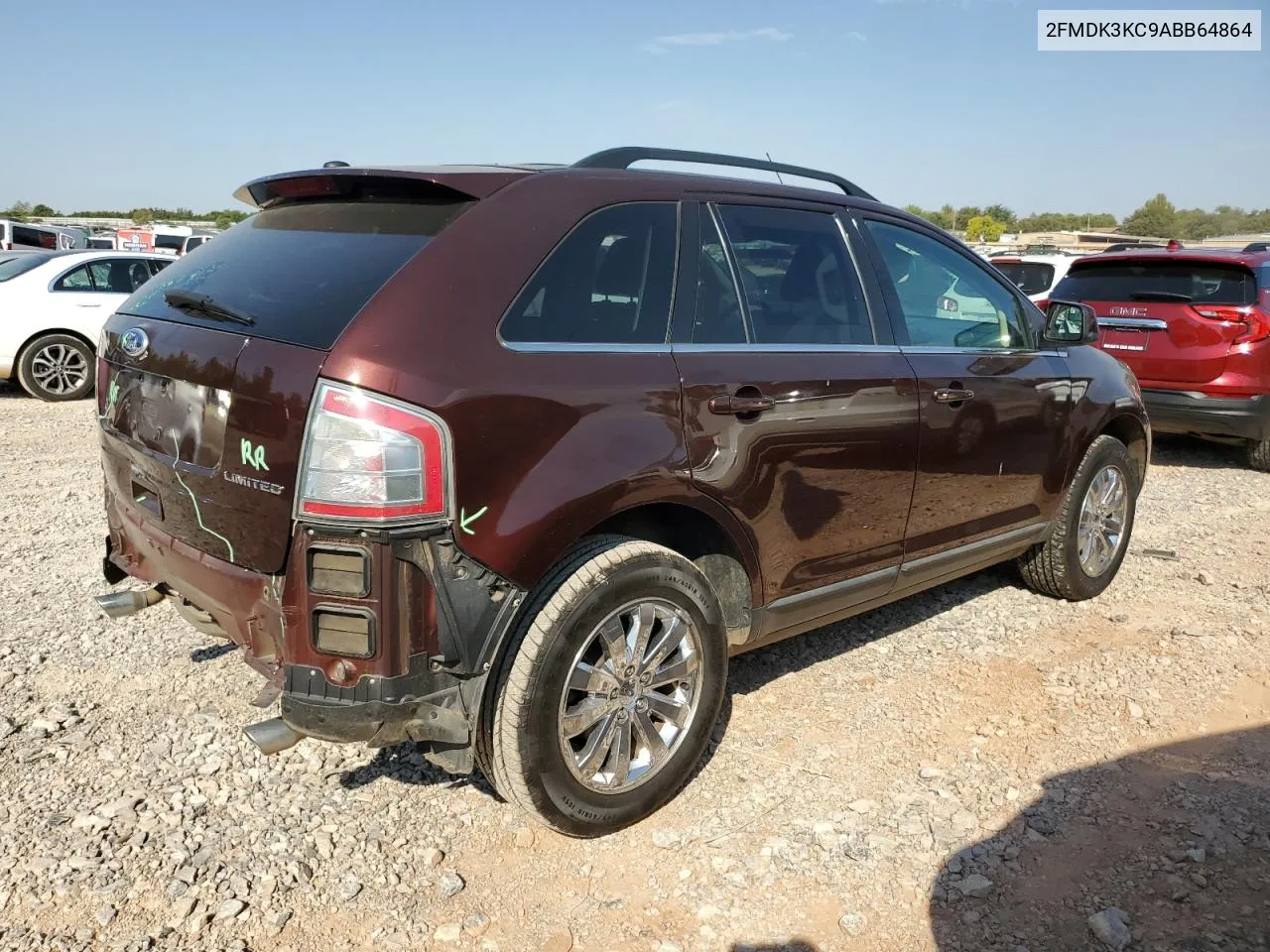 2010 Ford Edge Limited VIN: 2FMDK3KC9ABB64864 Lot: 75551254