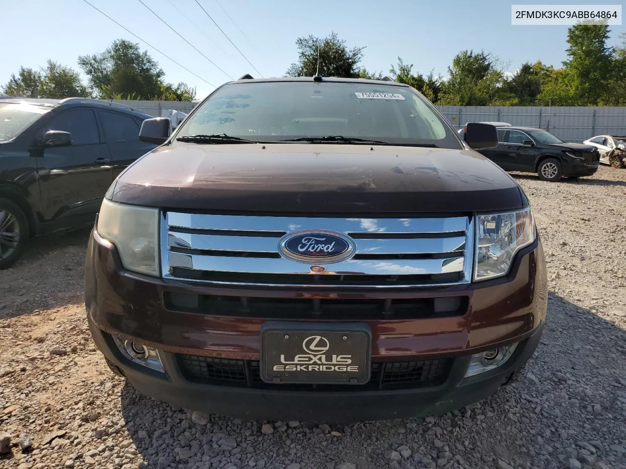 2010 Ford Edge Limited VIN: 2FMDK3KC9ABB64864 Lot: 75551254