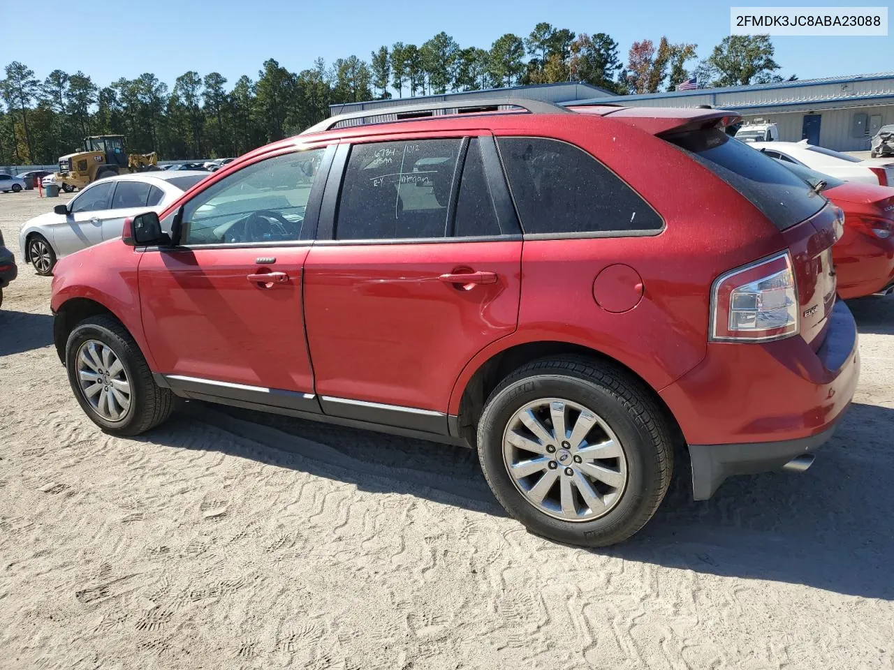 2010 Ford Edge Sel VIN: 2FMDK3JC8ABA23088 Lot: 75795364