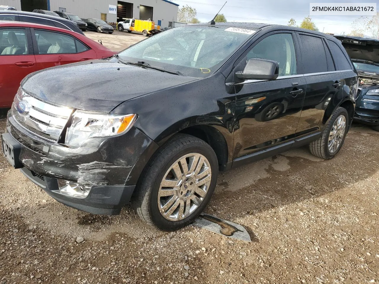 2010 Ford Edge Limited VIN: 2FMDK4KC1ABA21672 Lot: 75957664