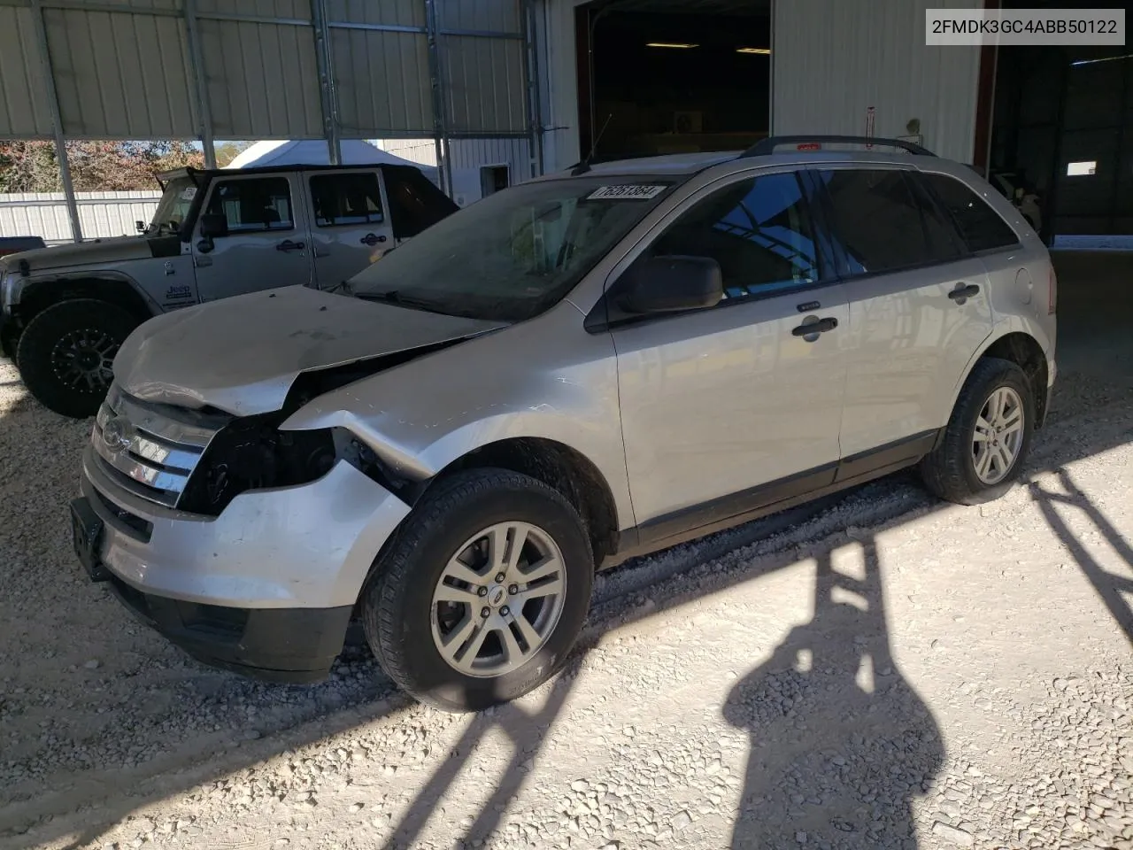 2010 Ford Edge Se VIN: 2FMDK3GC4ABB50122 Lot: 76261364