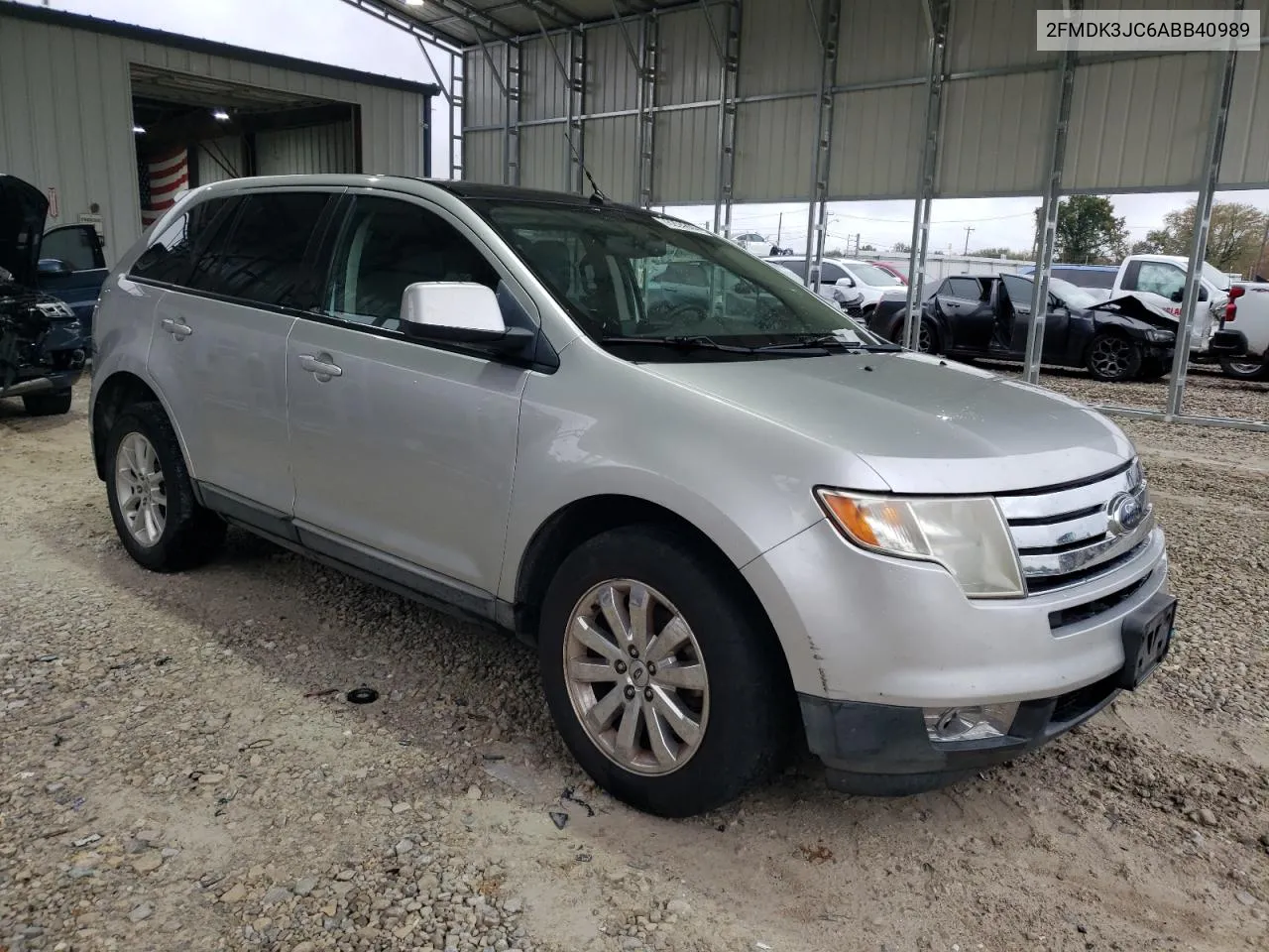 2010 Ford Edge Sel VIN: 2FMDK3JC6ABB40989 Lot: 78204804